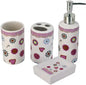 Bathroom Set Multi-color Design 4Pcs Set