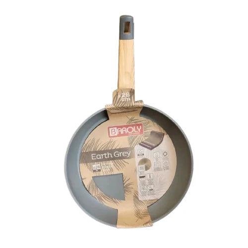 Baroly Earth Grey Frying Pan 28cm