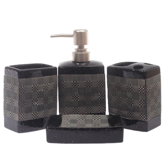 Ceramic Bathroom Set 4 Pieces