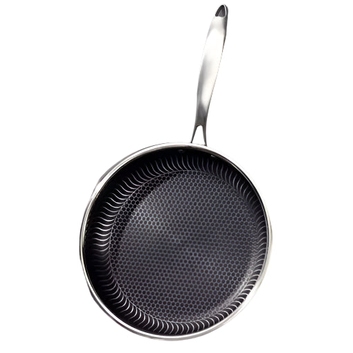 Honeycomb Laser Coated Stainless Steel Frying Pan 28Cm
