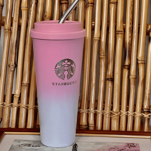 Starbucks Coffee Tumblers with Steel Straw