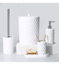 Limon Plastic Bathroom Set Of 6 – White